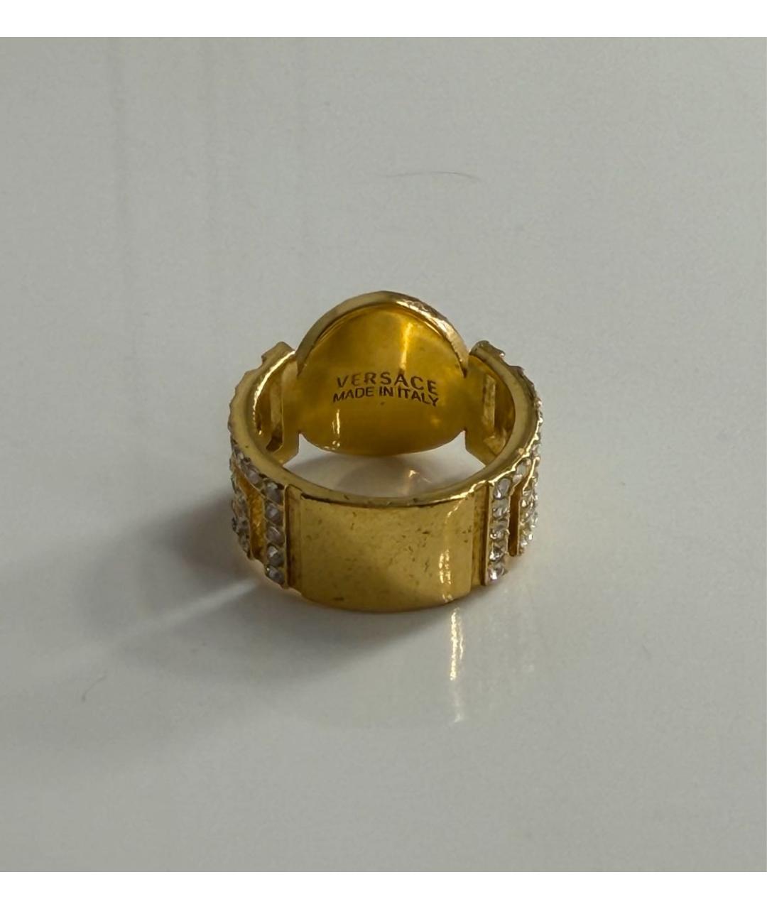 VERSACE Золотое металлическое кольцо, фото 2