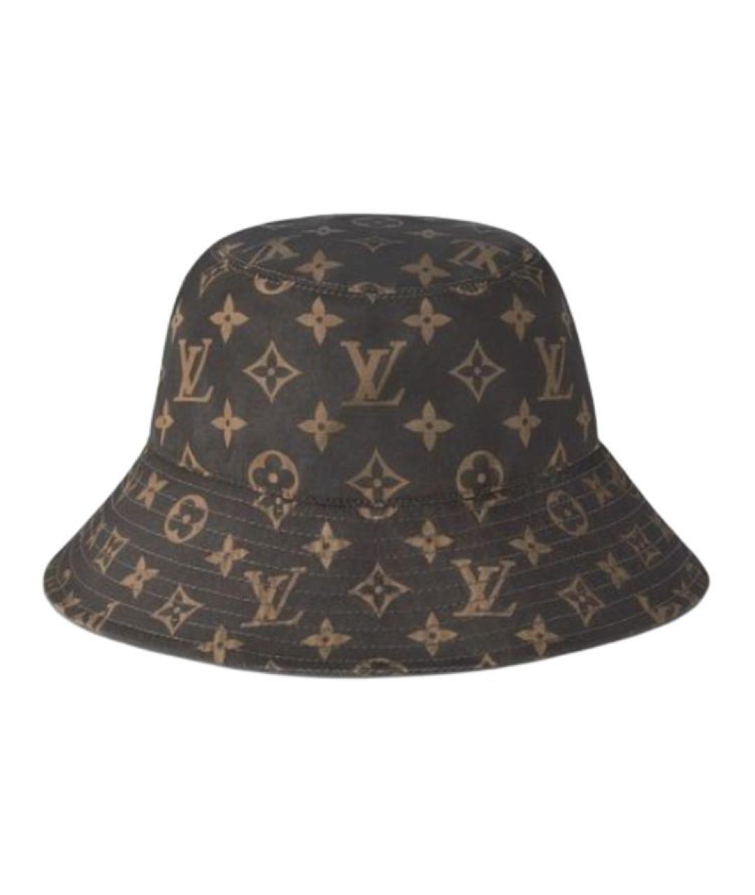 LOUIS VUITTON Коричневая панама, фото 3