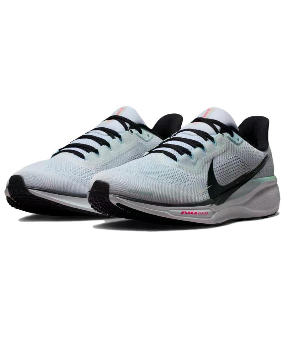 NIKE Зеленые низкие кроссовки / кеды, фото 4