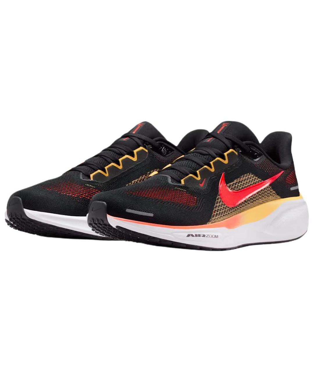 NIKE Черные низкие кроссовки / кеды, фото 4
