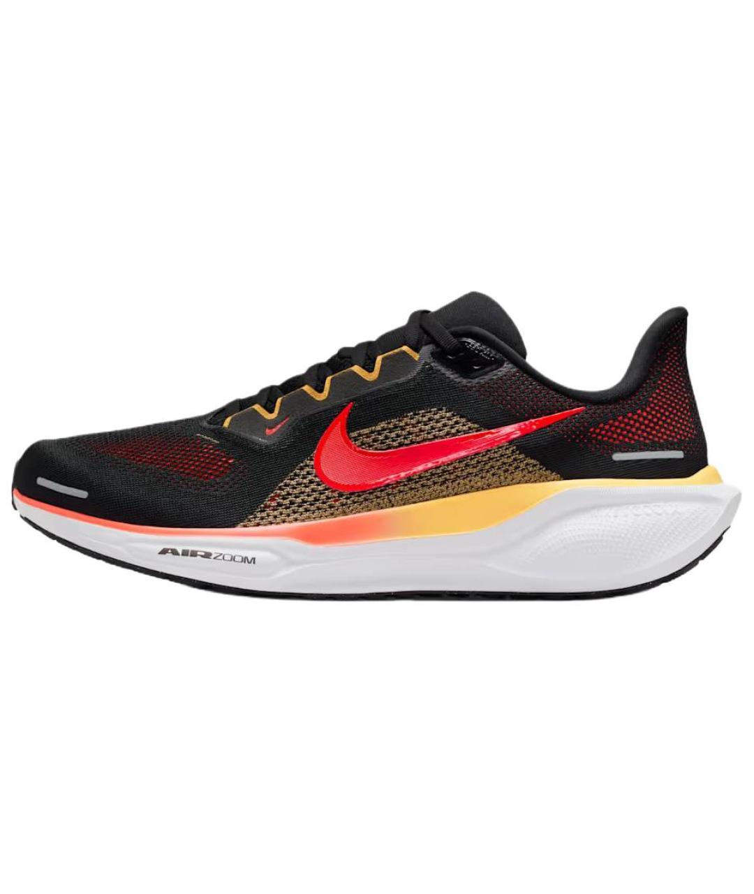 NIKE Черные низкие кроссовки / кеды, фото 2