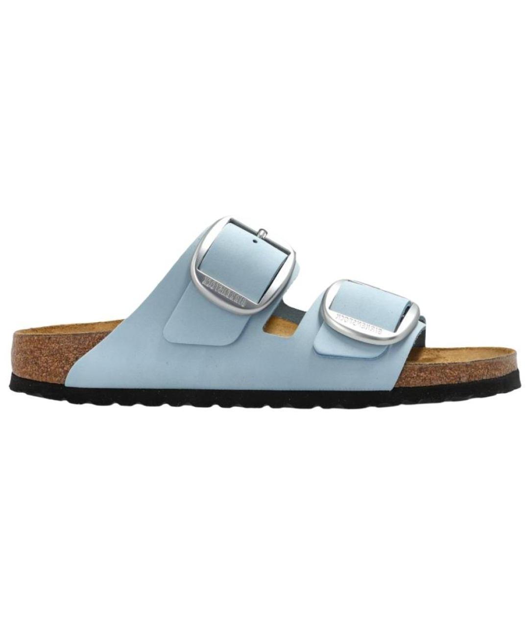 BIRKENSTOCK Голубые сандалии, фото 1