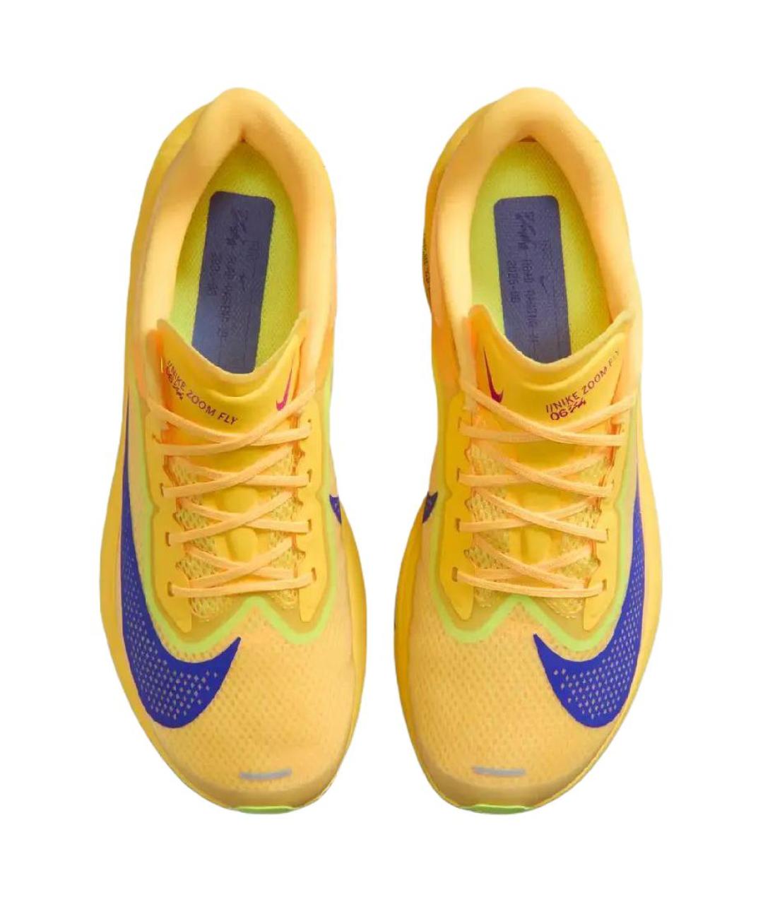 NIKE Желтые низкие кроссовки / кеды, фото 5