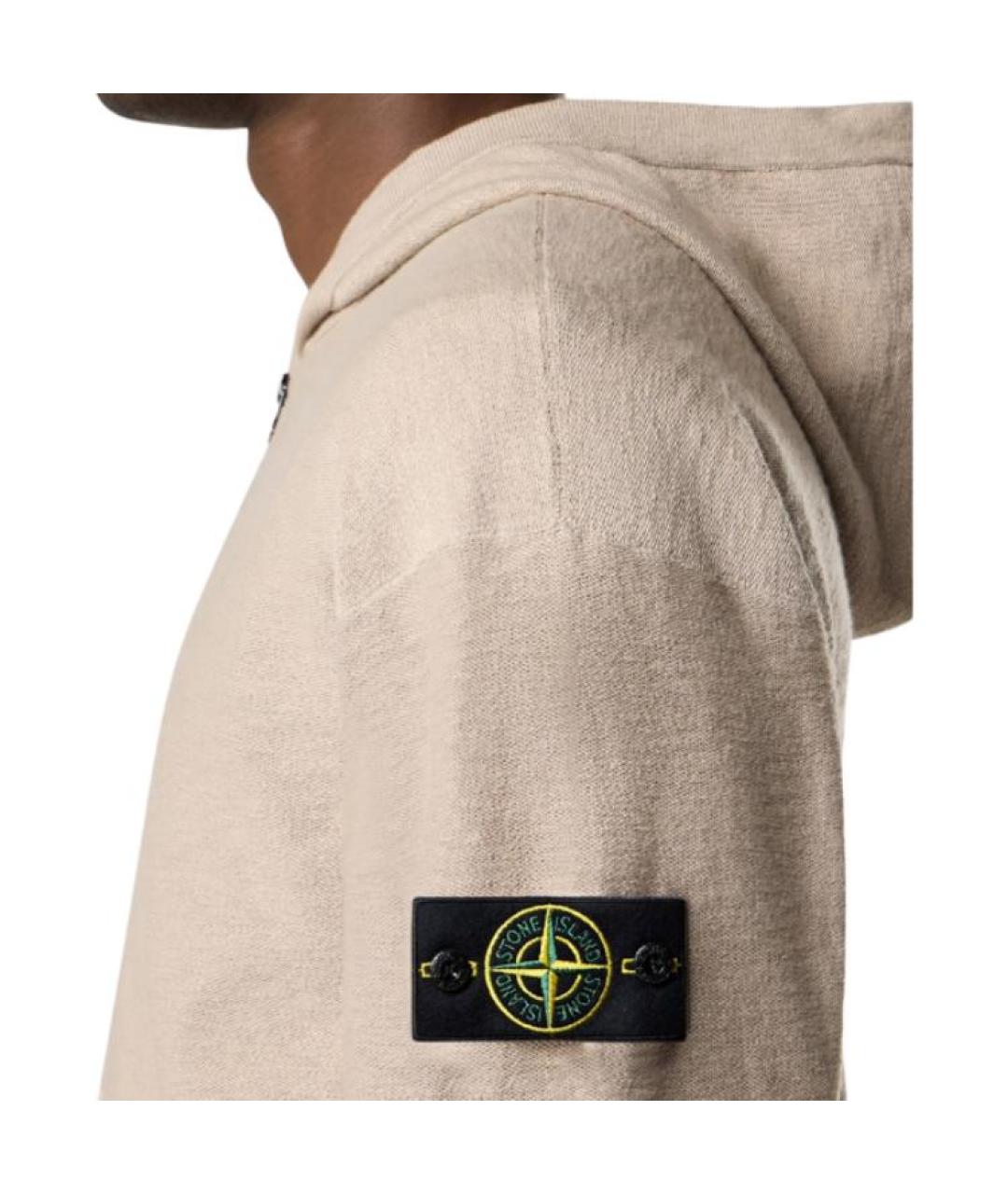 STONE ISLAND Бежевая куртка, фото 4