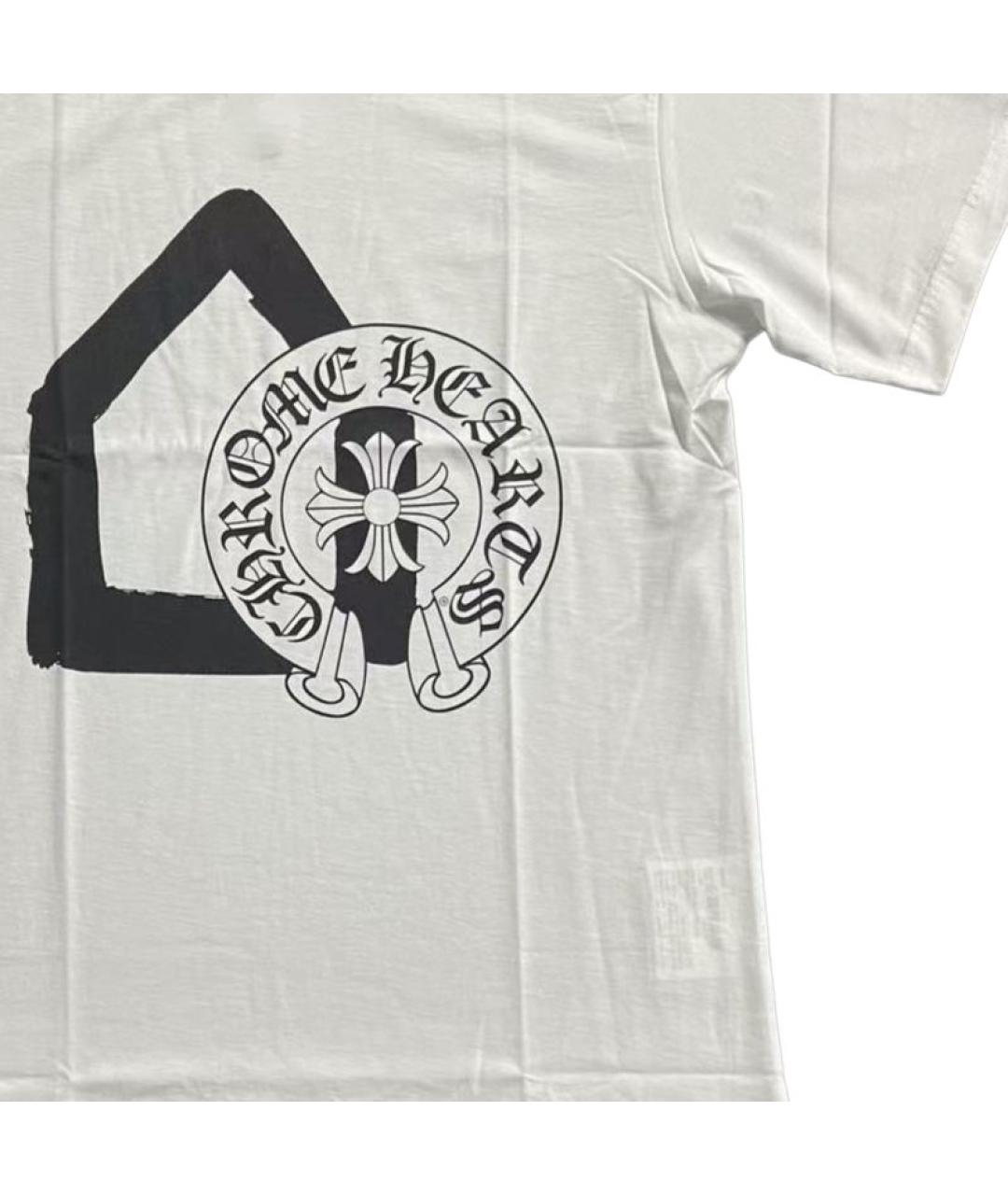 CHROME HEARTS Белая футболка, фото 3