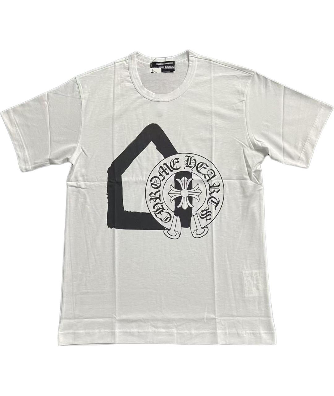 CHROME HEARTS Белая футболка, фото 1
