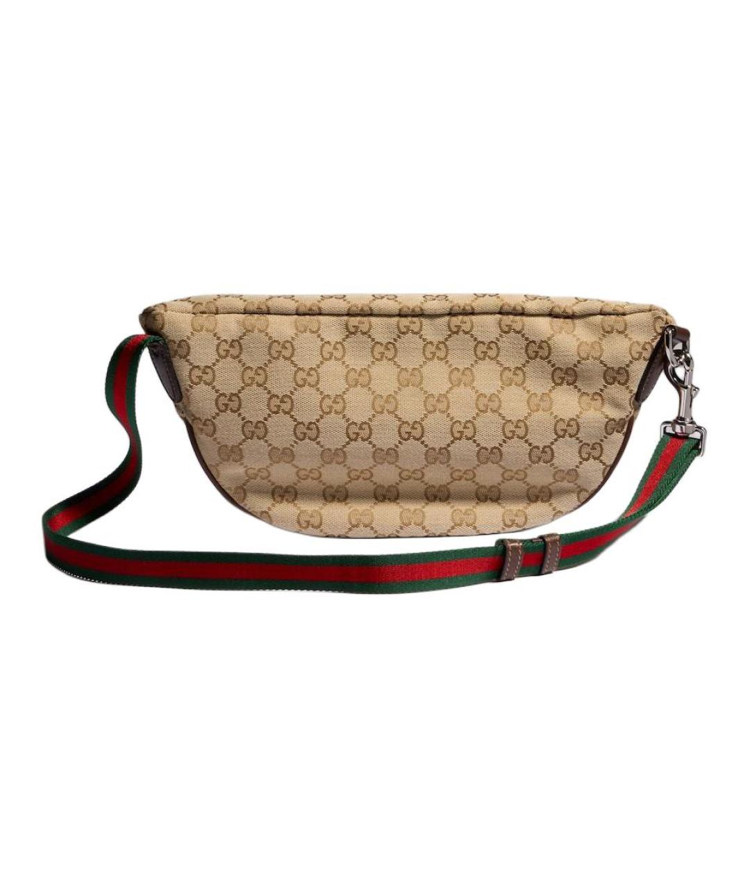 GUCCI Бежевая поясная сумка, фото 4