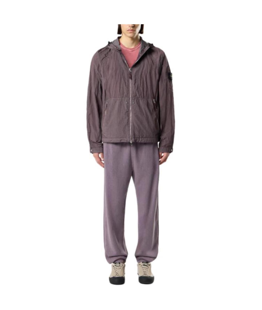 STONE ISLAND Фиолетовая куртка, фото 3