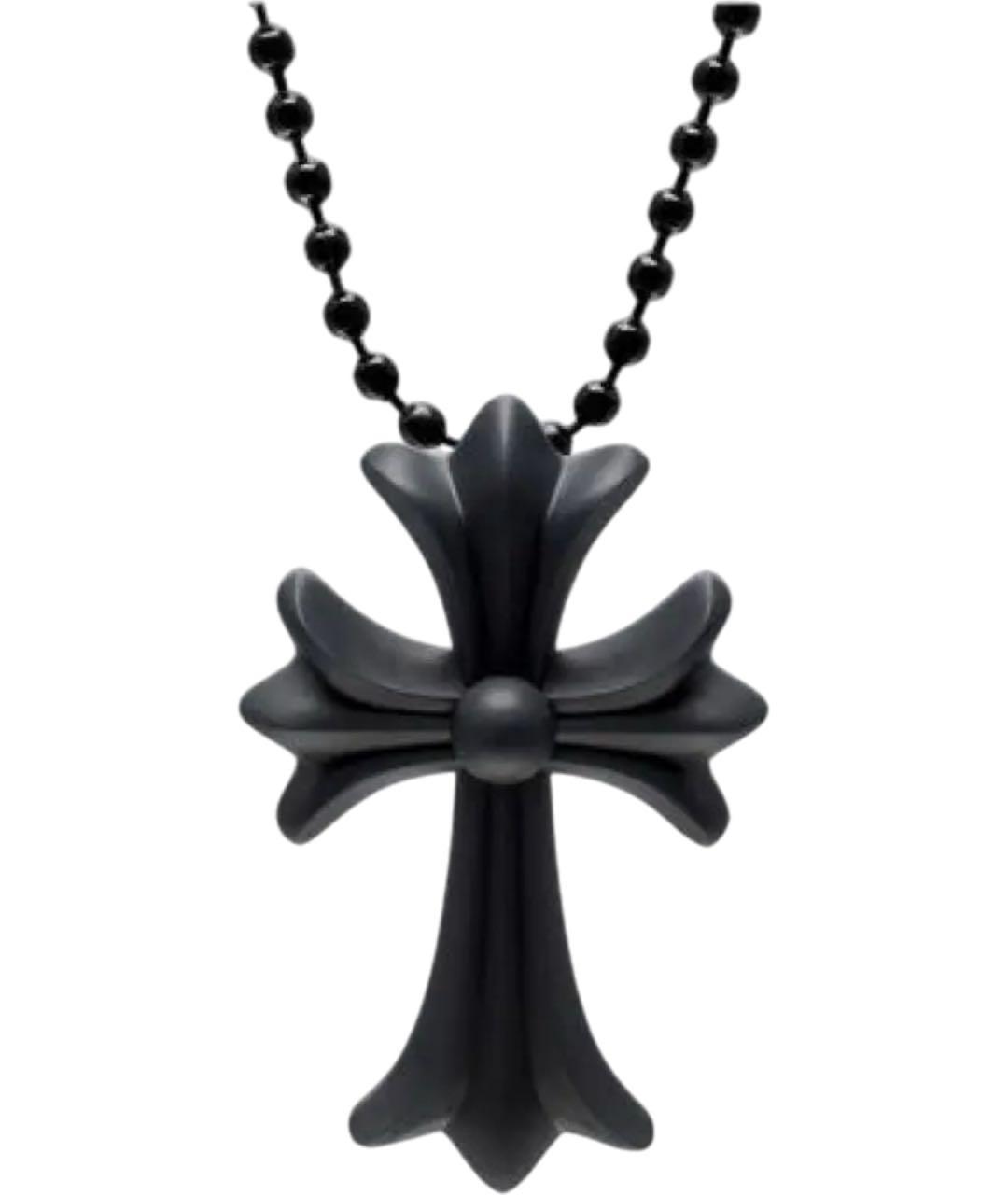 CHROME HEARTS Черная цепочка/подвеска, фото 1