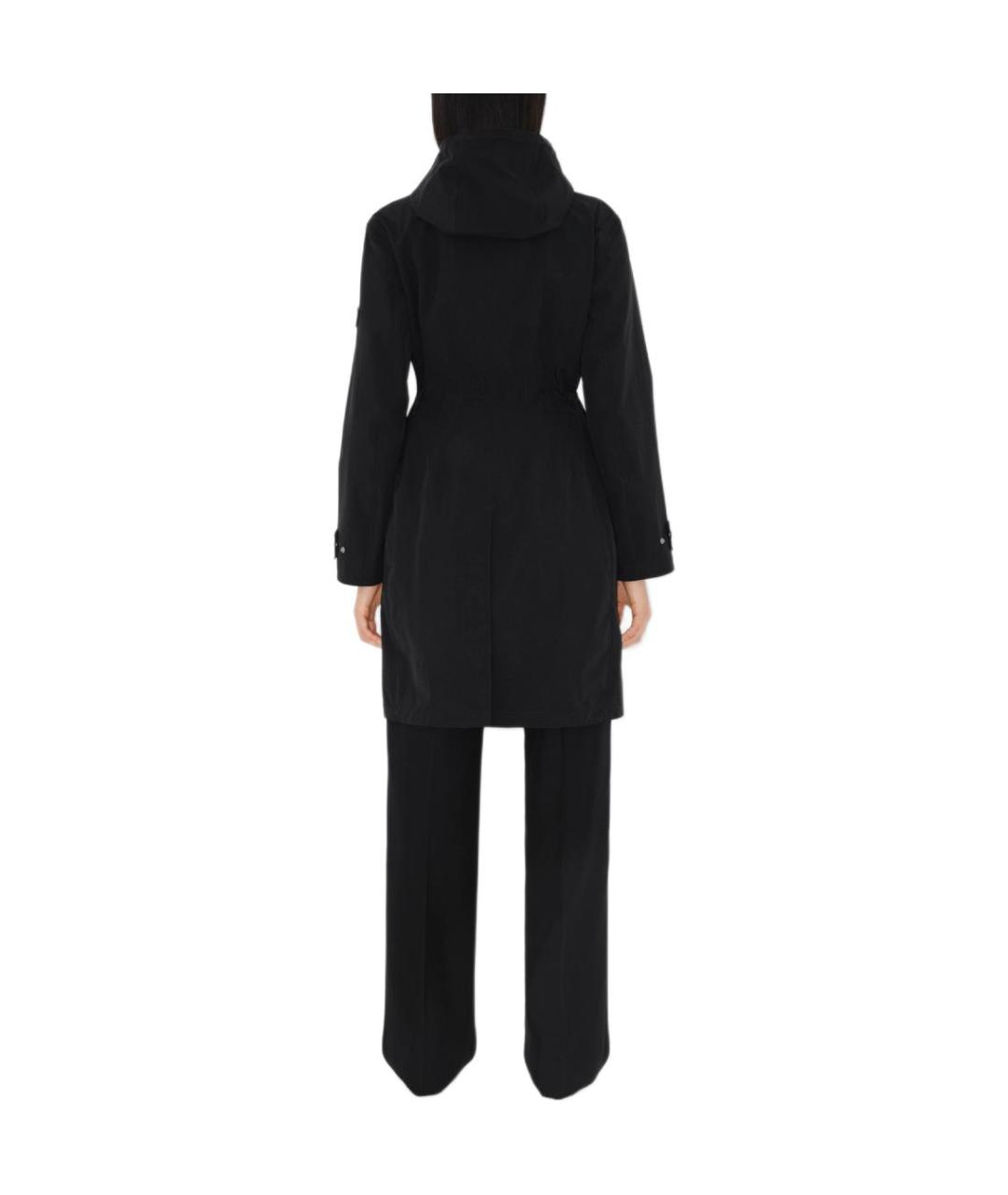 BURBERRY Черное пальто, фото 3