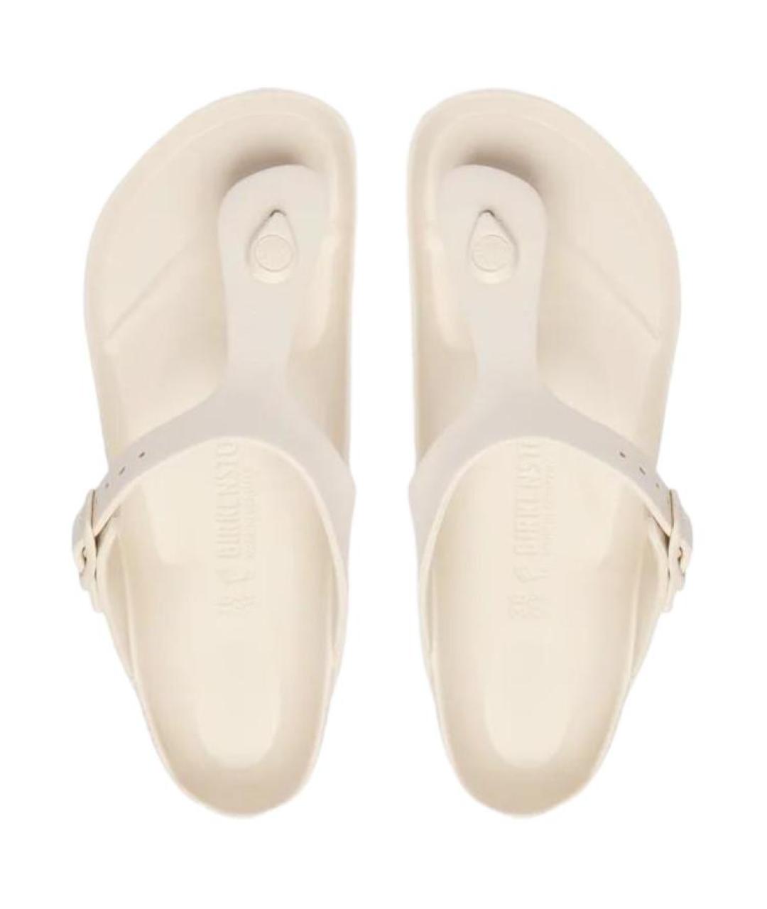 BIRKENSTOCK Белые сандалии, фото 4