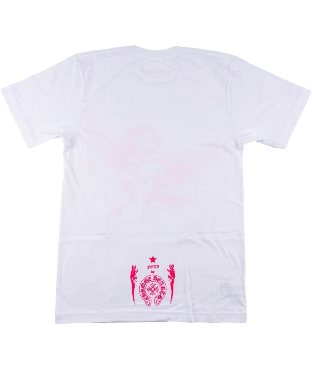 CHROME HEARTS Белая футболка, фото 2
