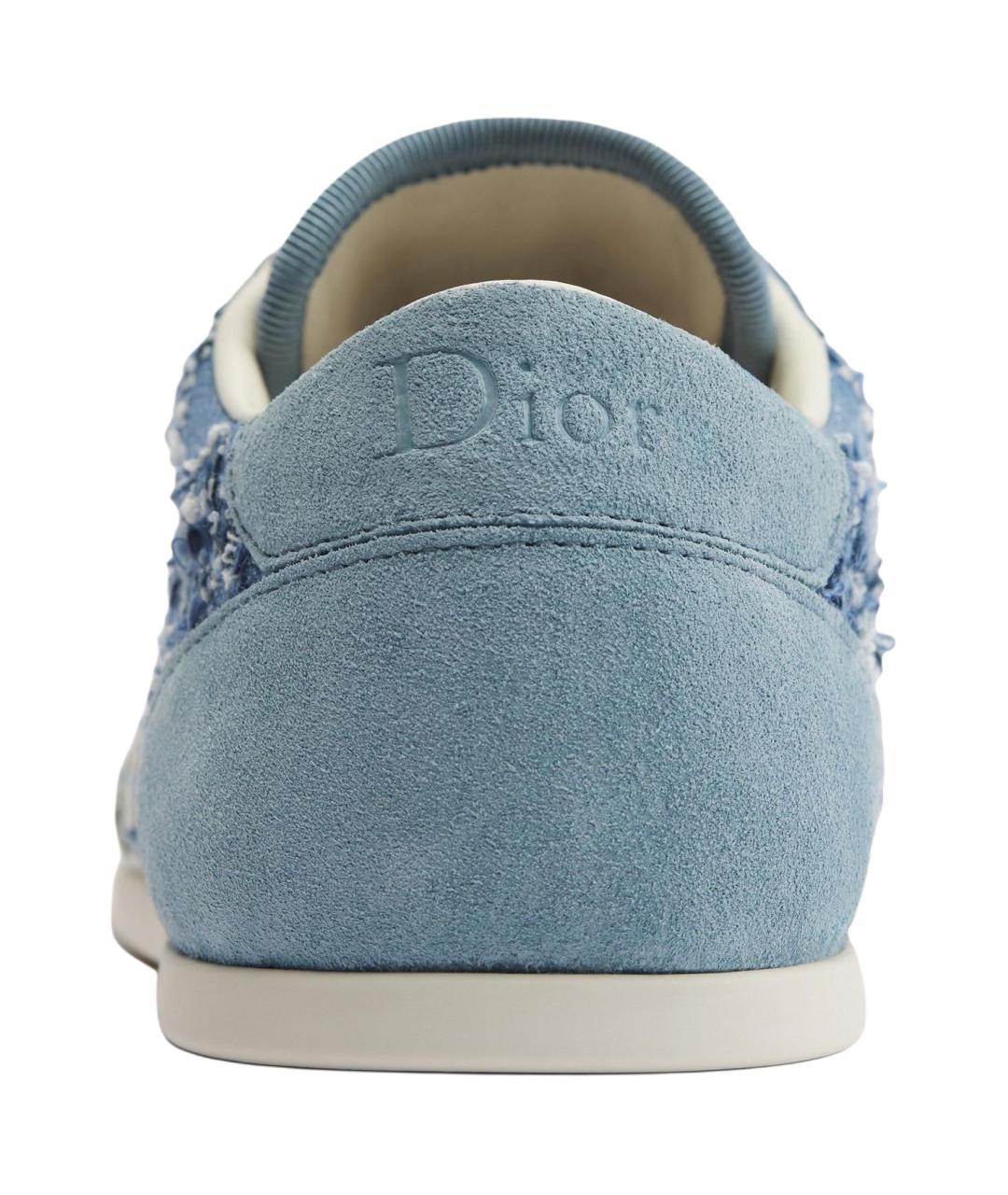 CHRISTIAN DIOR Синие кеды, фото 5
