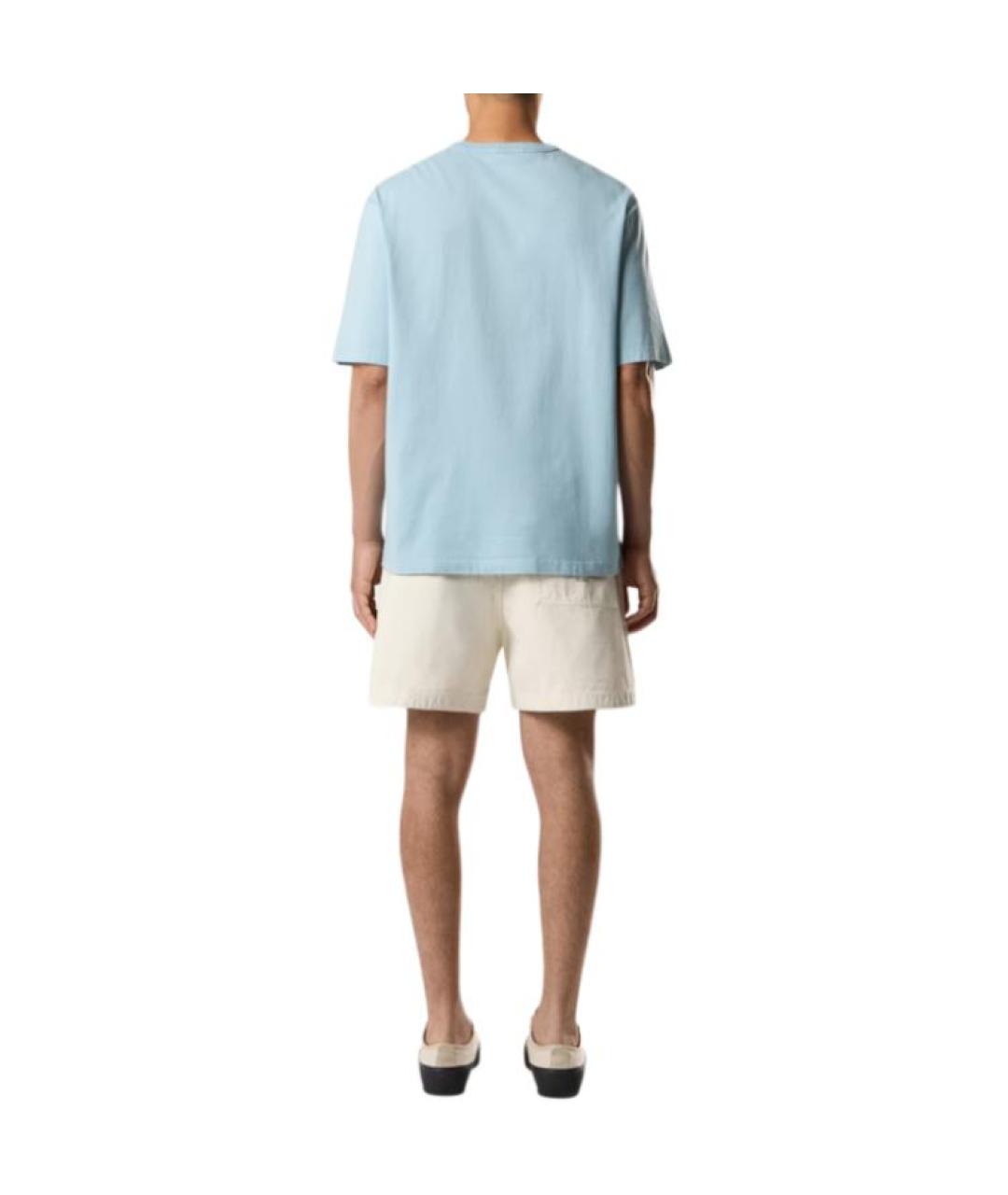 STONE ISLAND Синяя футболка, фото 4