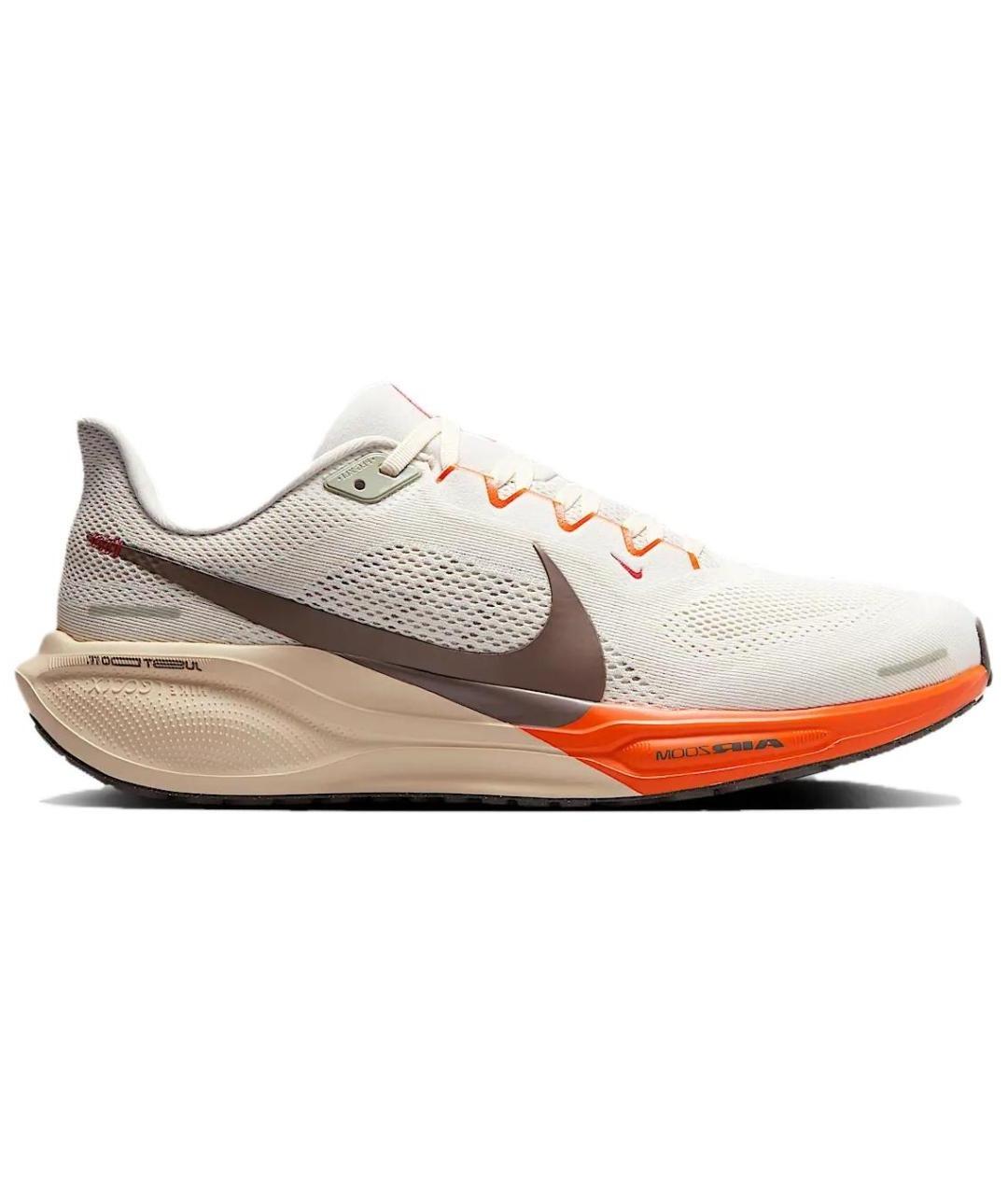 NIKE Бежевые низкие кроссовки / кеды, фото 1