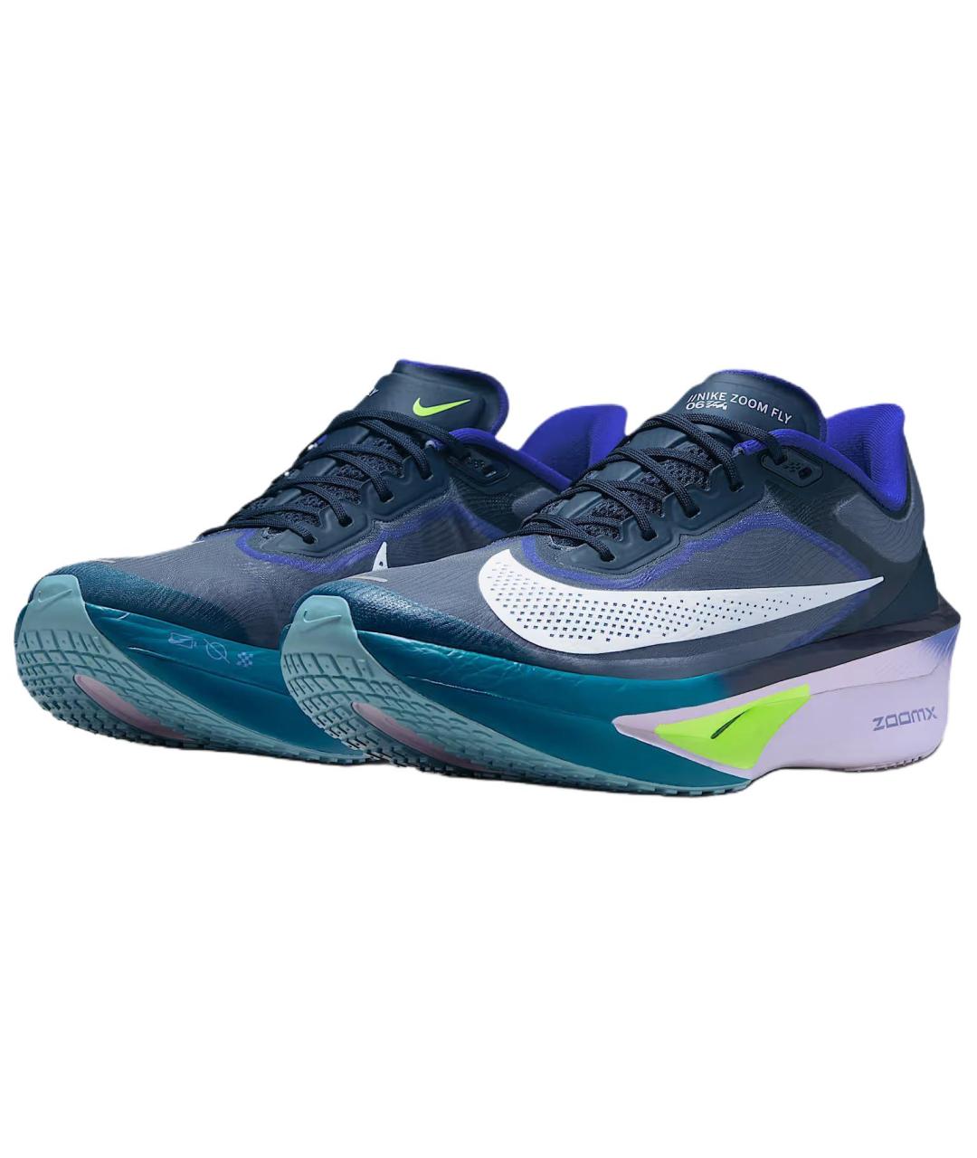 NIKE Синие низкие кроссовки / кеды, фото 4