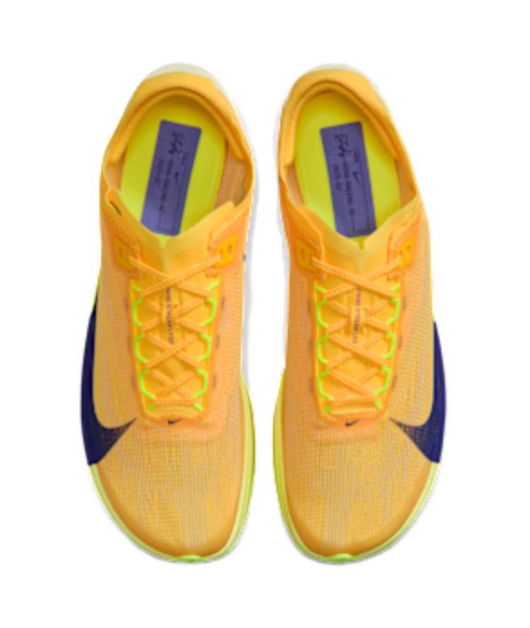 NIKE Желтые низкие кроссовки / кеды, фото 5