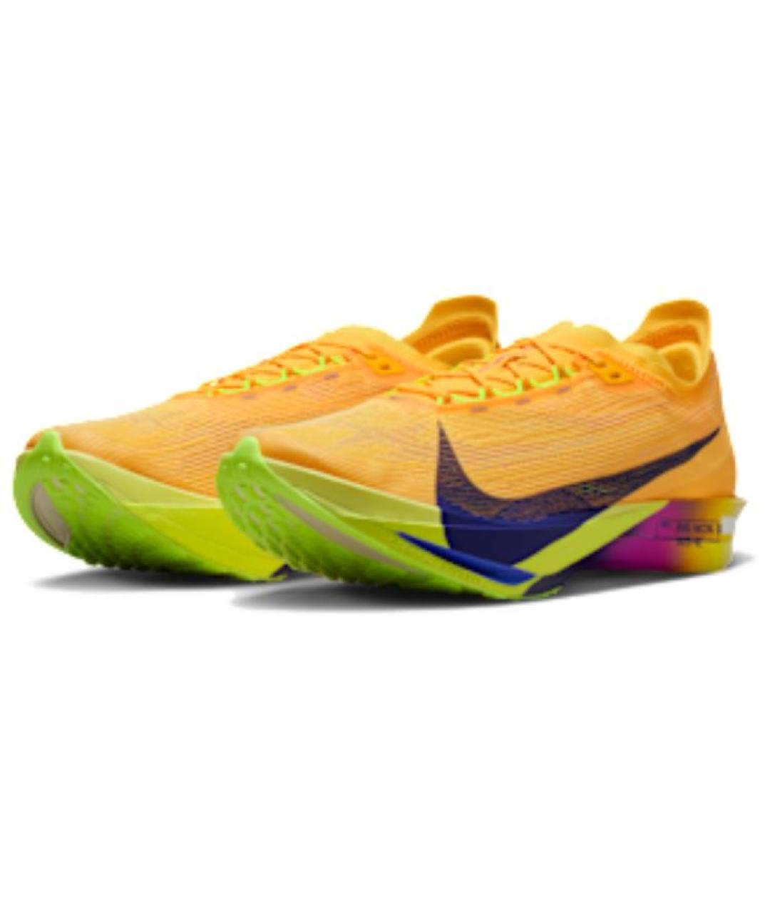 NIKE Желтые низкие кроссовки / кеды, фото 4