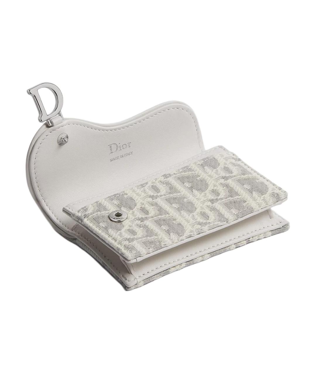 CHRISTIAN DIOR Серый кардхолдер, фото 3