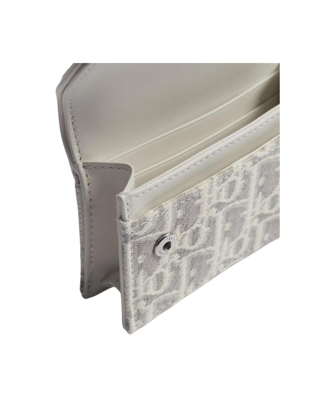 CHRISTIAN DIOR Серый кардхолдер, фото 4