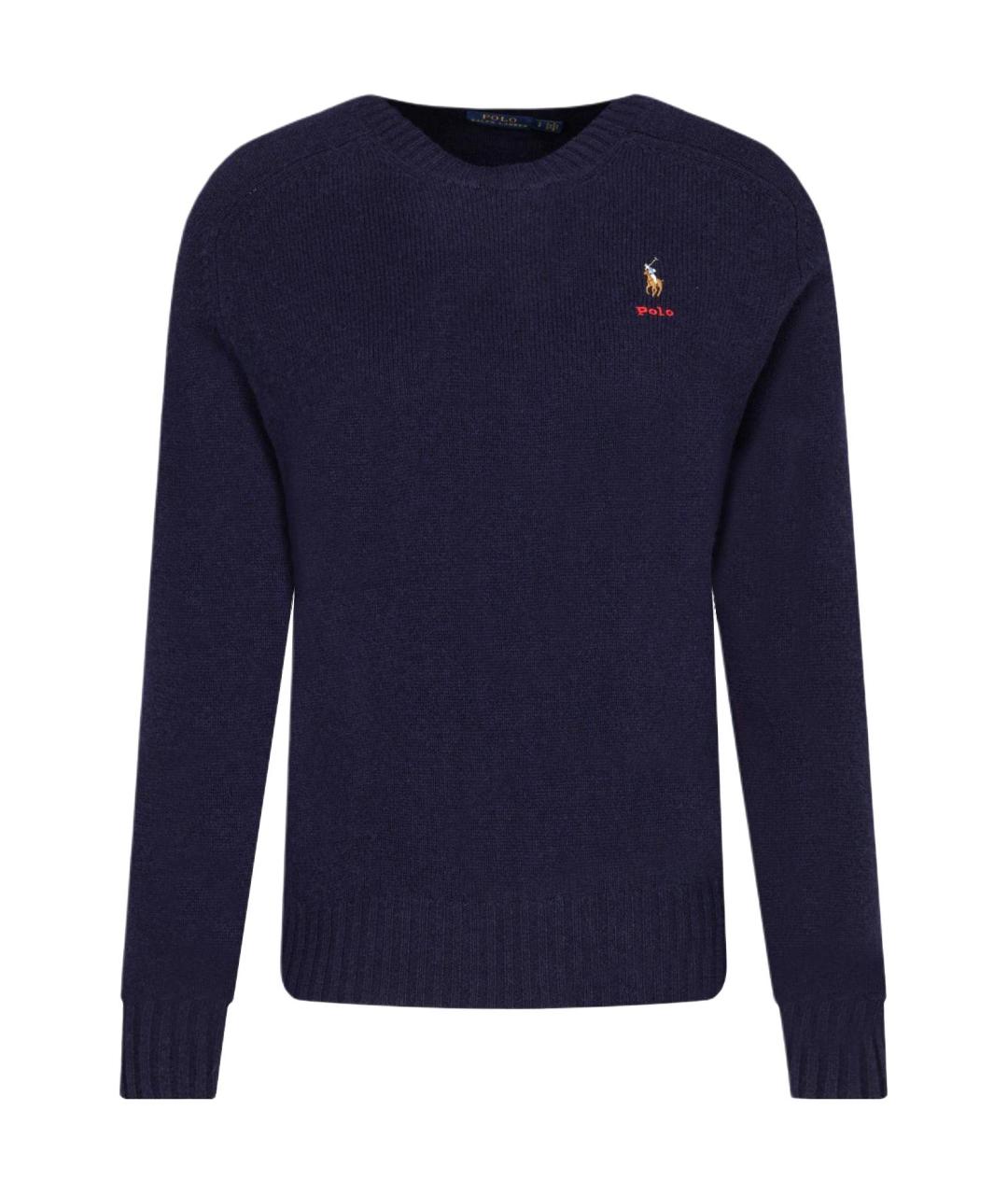 POLO RALPH LAUREN Темно-синий джемпер / свитер, фото 1