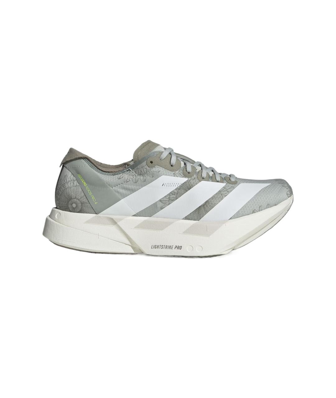 ADIDAS Серые кожаные кроссовки, фото 3