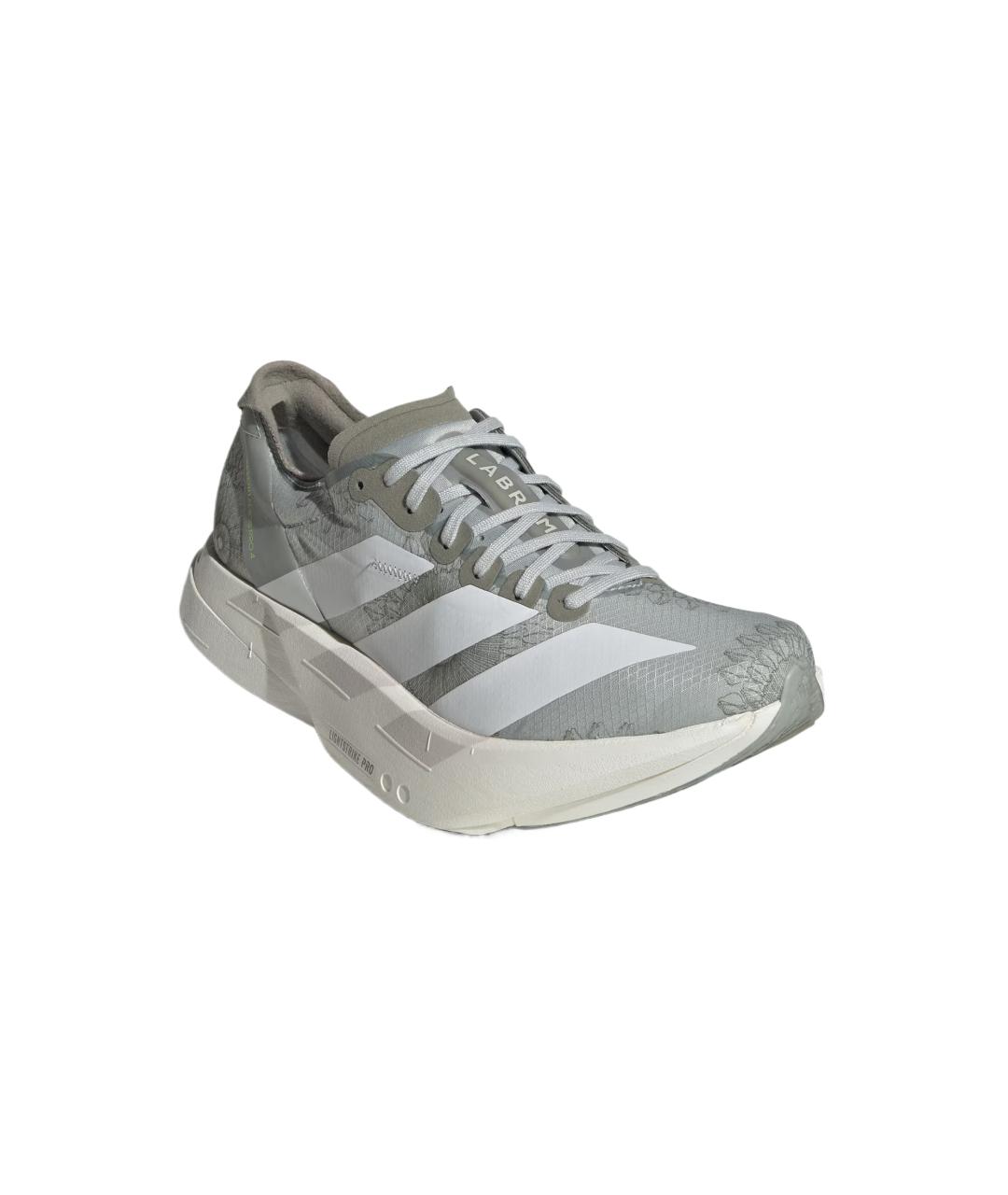 ADIDAS Серые кожаные кроссовки, фото 4