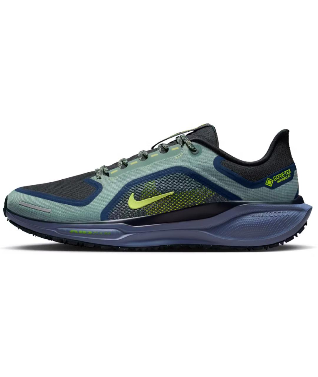 NIKE Зеленые низкие кроссовки / кеды, фото 2