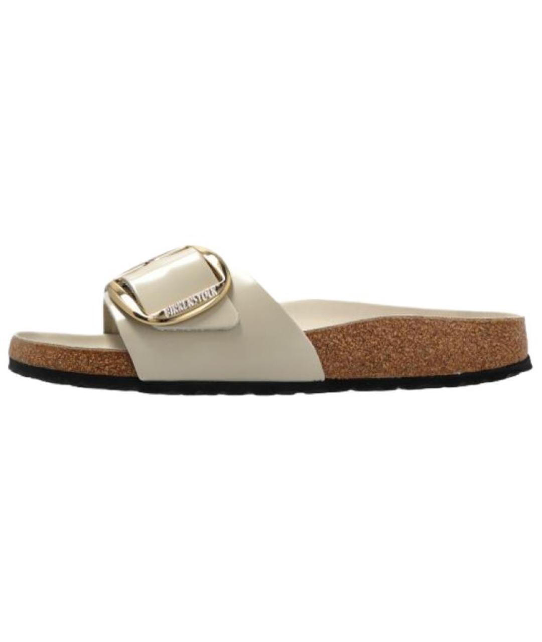 BIRKENSTOCK Бежевые шлепанцы, фото 2
