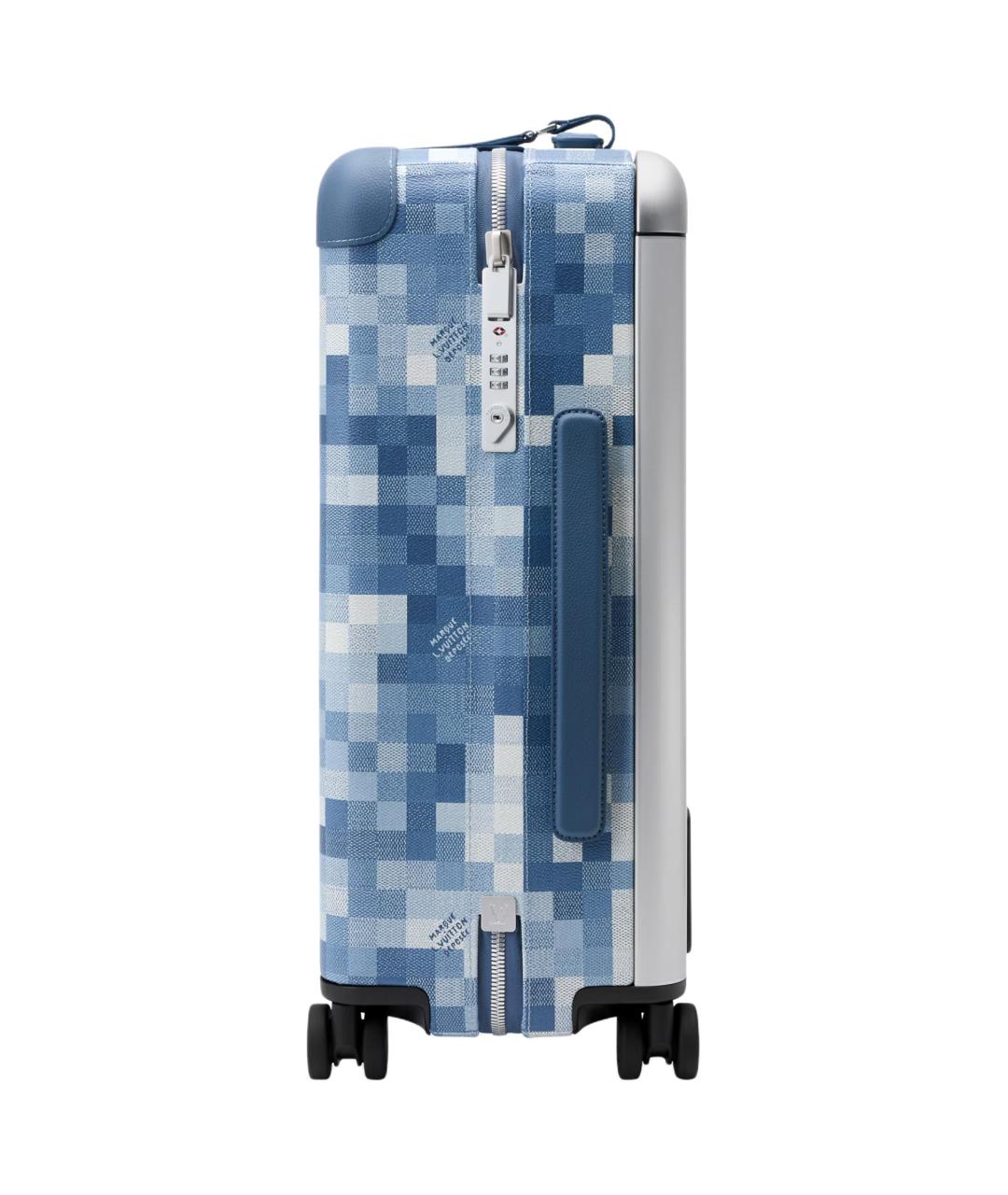 LOUIS VUITTON Синий чемодан, фото 3