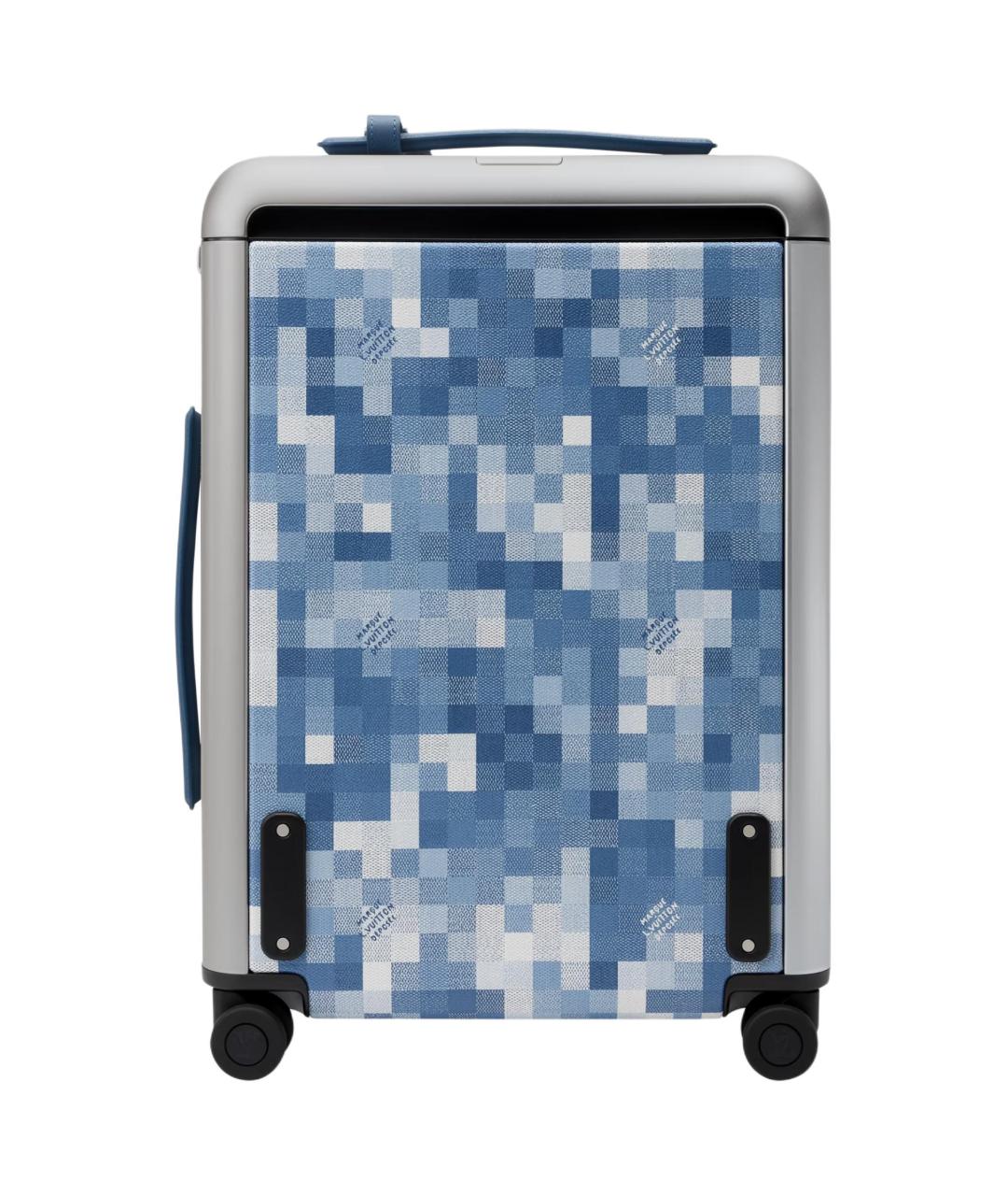 LOUIS VUITTON Синий чемодан, фото 4