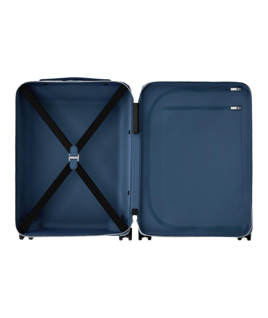 LOUIS VUITTON Синий чемодан, фото 5