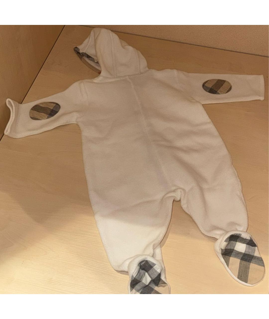 BURBERRY Белый комбинезон, фото 2
