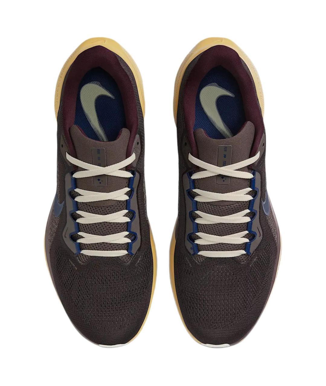 NIKE Коричневые низкие кроссовки / кеды, фото 5
