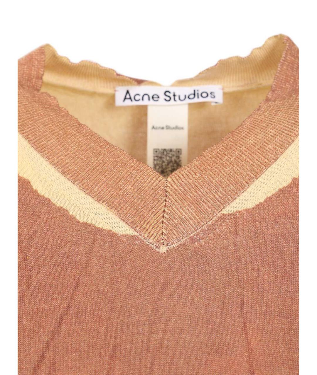 ACNE STUDIOS Розовый шерстяной джемпер / свитер, фото 5
