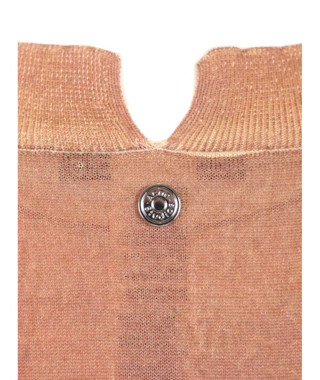 ACNE STUDIOS Розовый шерстяной джемпер / свитер, фото 6