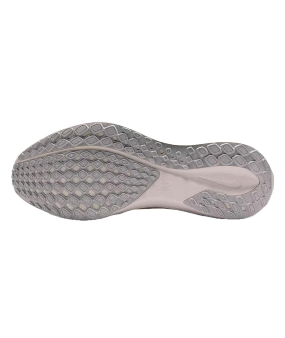 NIKE Серые текстильные низкие кроссовки / кеды, фото 4