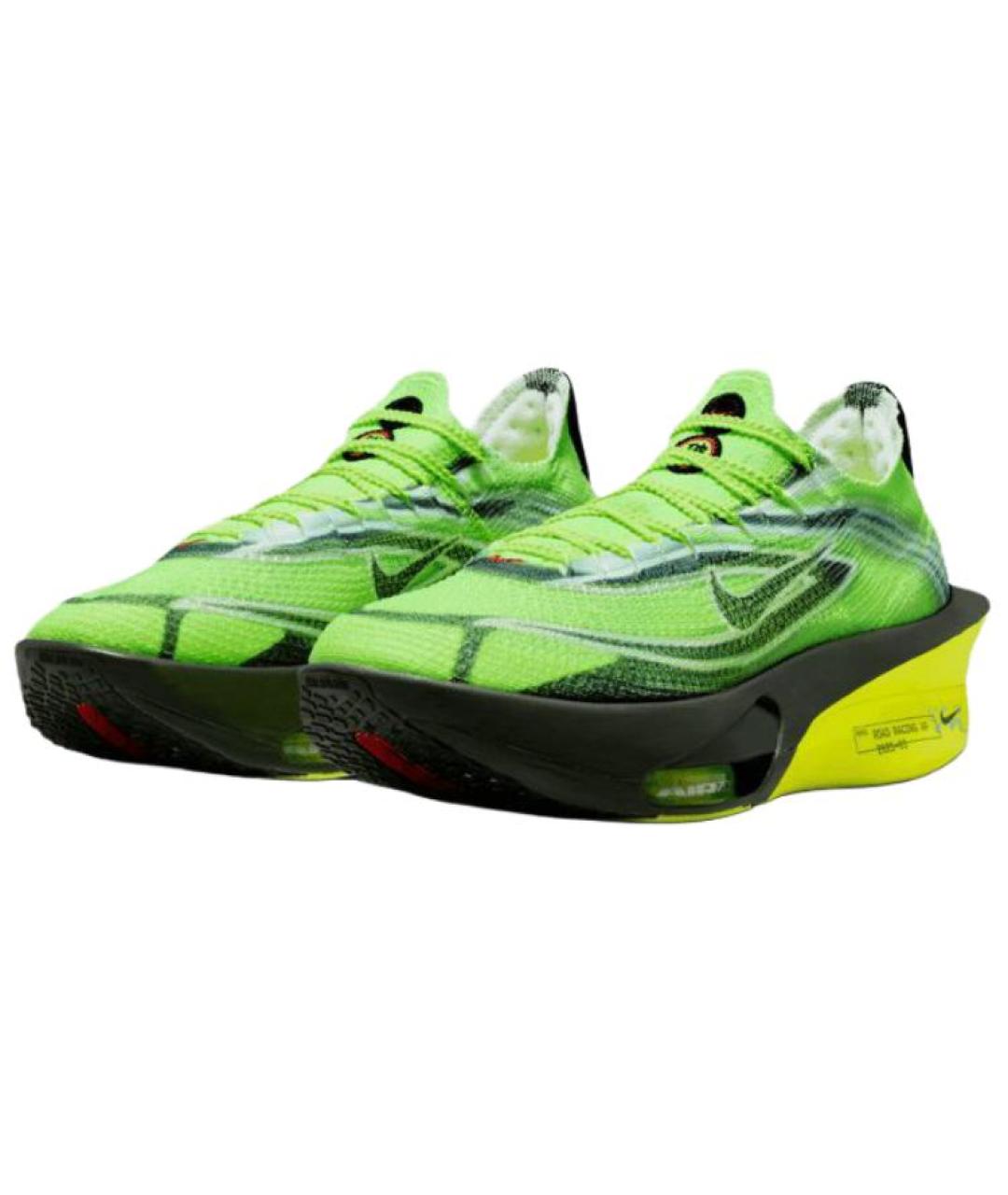 NIKE Желтые низкие кроссовки / кеды, фото 4