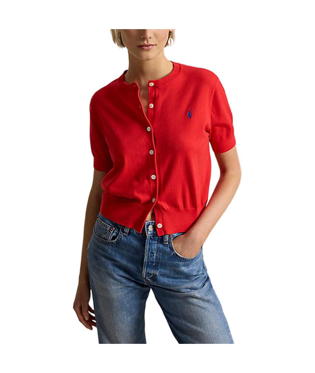 POLO RALPH LAUREN Красный джемпер / свитер, фото 2