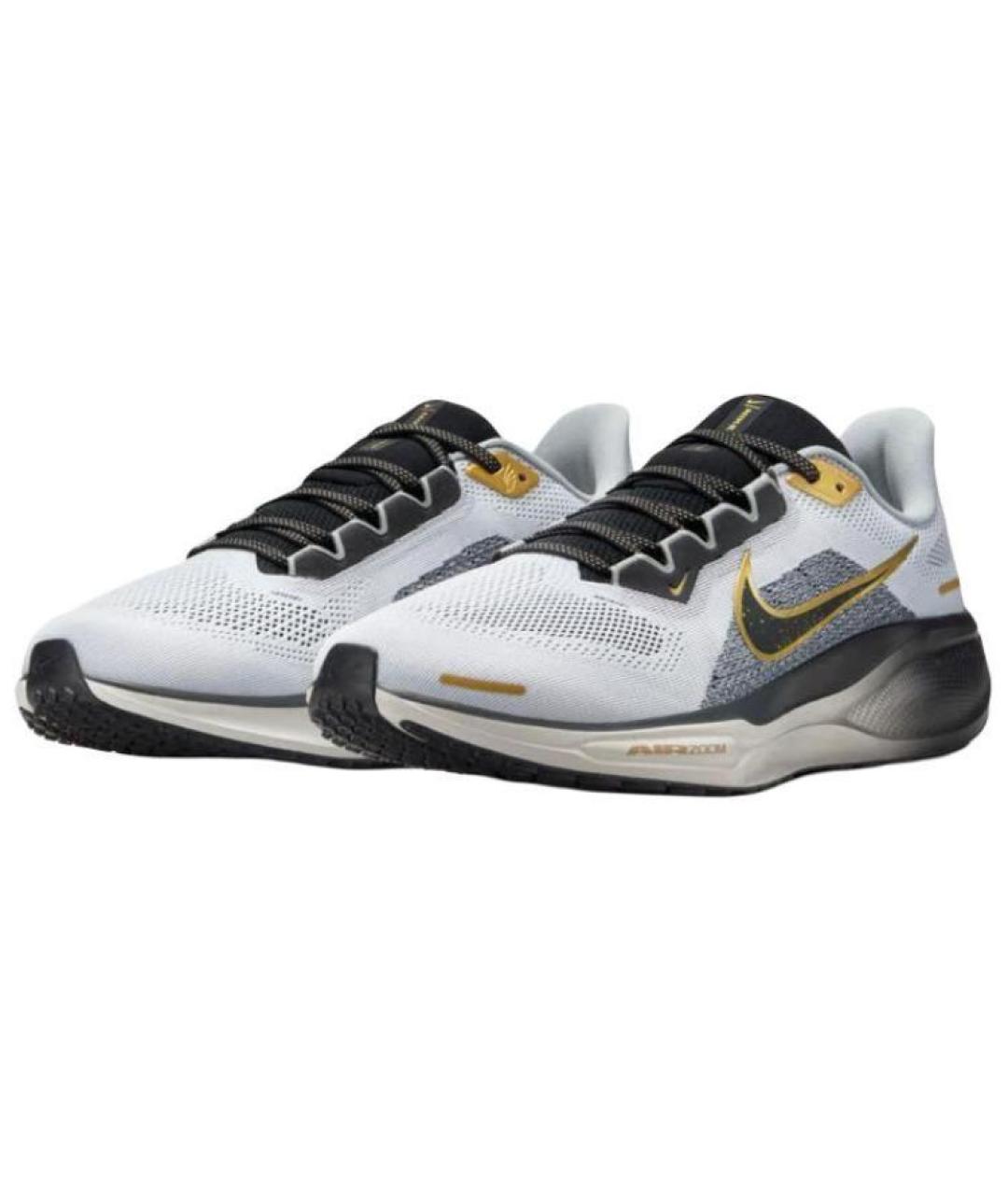 NIKE Серые низкие кроссовки / кеды, фото 4