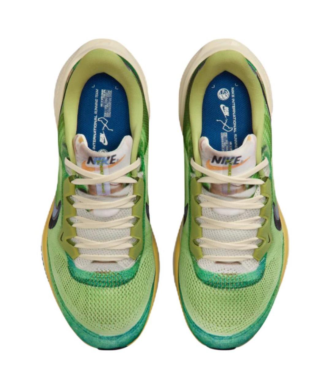 NIKE Зеленые кроссовки, фото 5