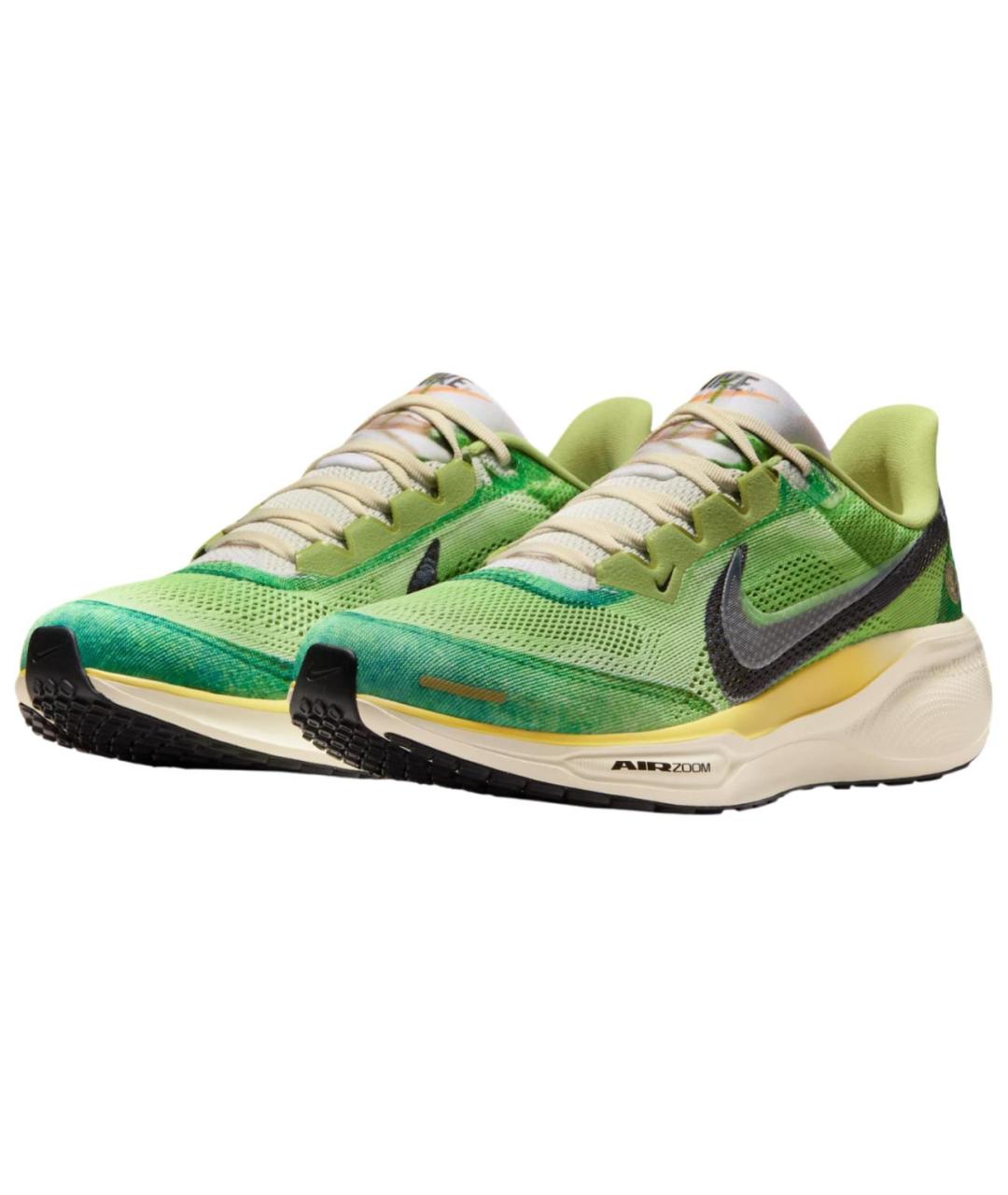 NIKE Зеленые кроссовки, фото 4