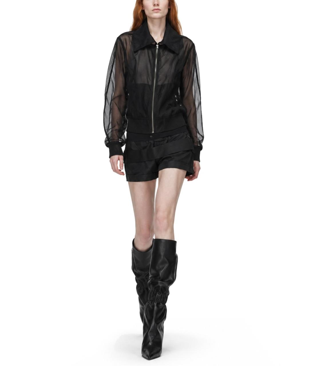 RICK OWENS Черная полиамидовая куртка, фото 2
