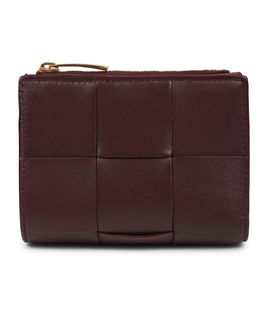 BOTTEGA VENETA Коричневый кожаный кошелек, фото 2