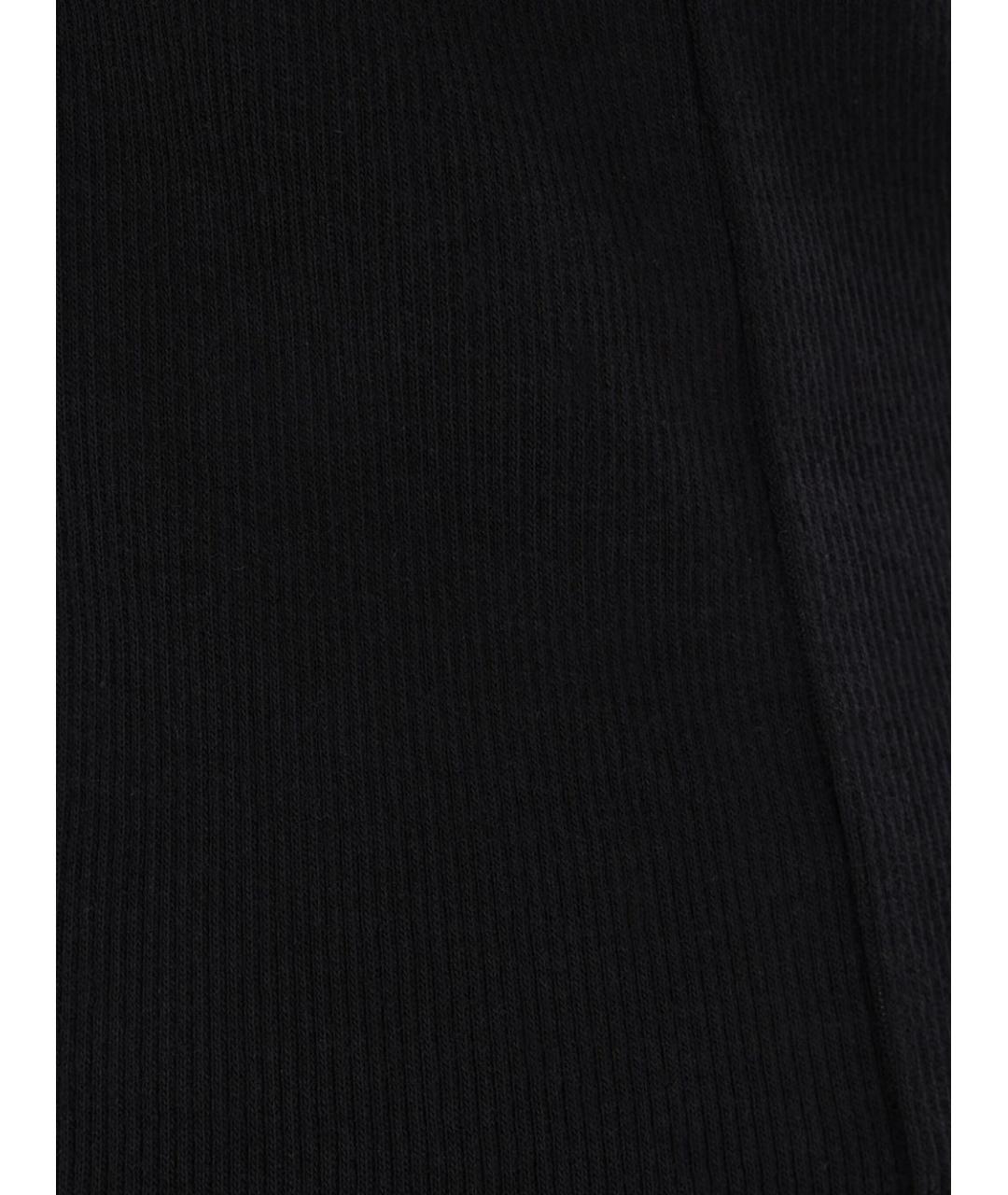 BRUNELLO CUCINELLI Черная хлопковая майка, фото 4