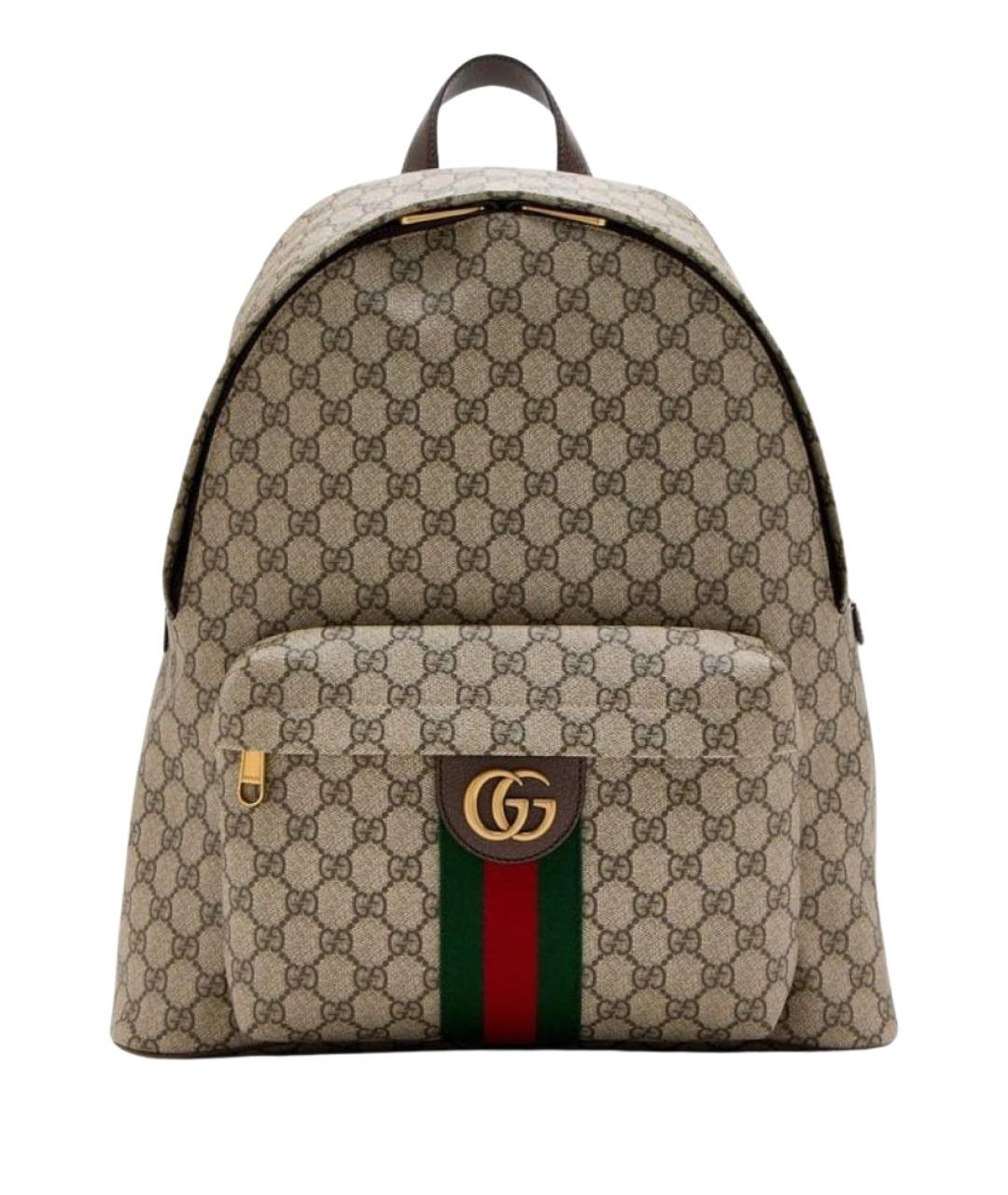 GUCCI Бежевый рюкзак, фото 1