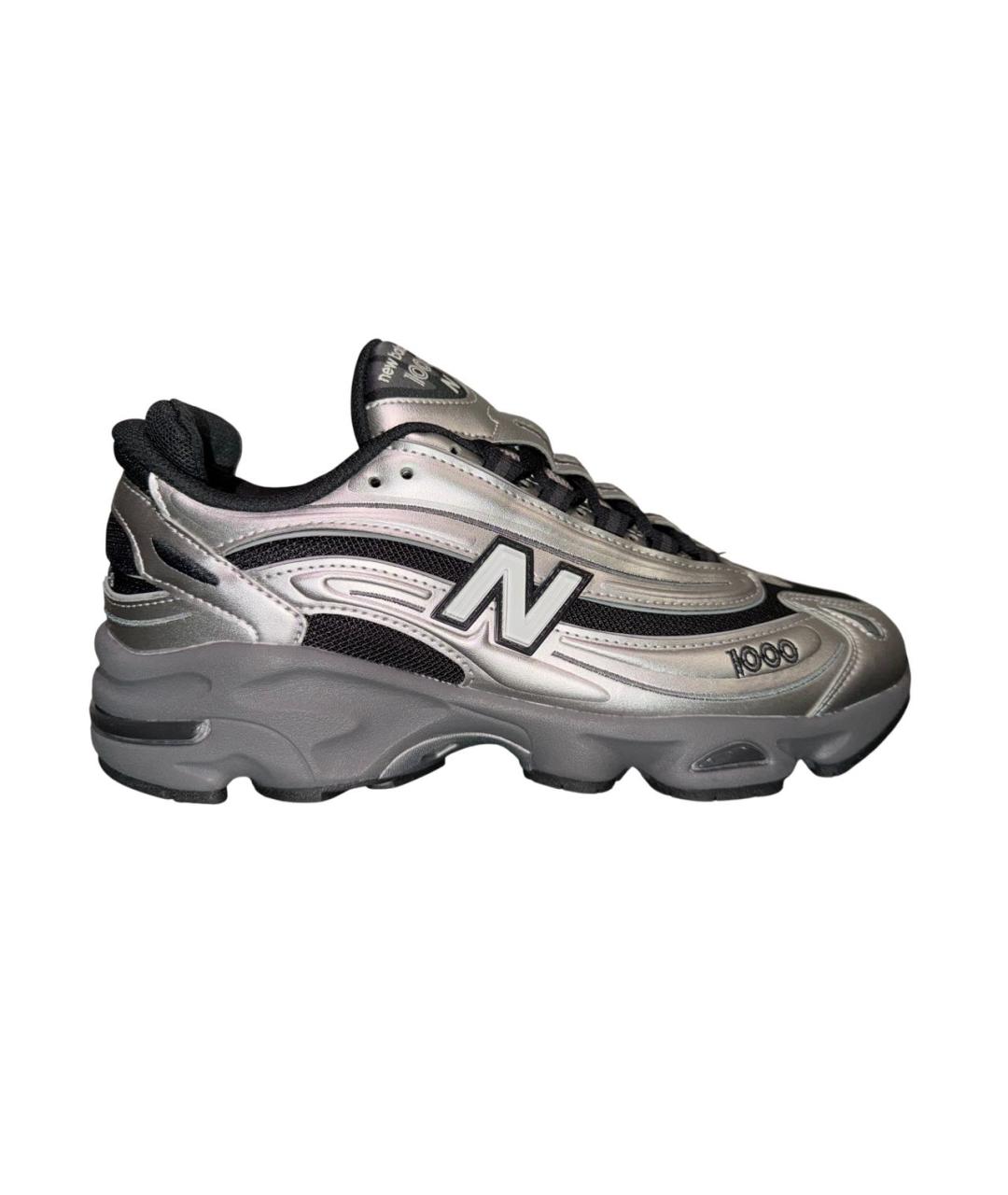 NEW BALANCE Антрацитовые резиновые высокие кроссовки / кеды, фото 4