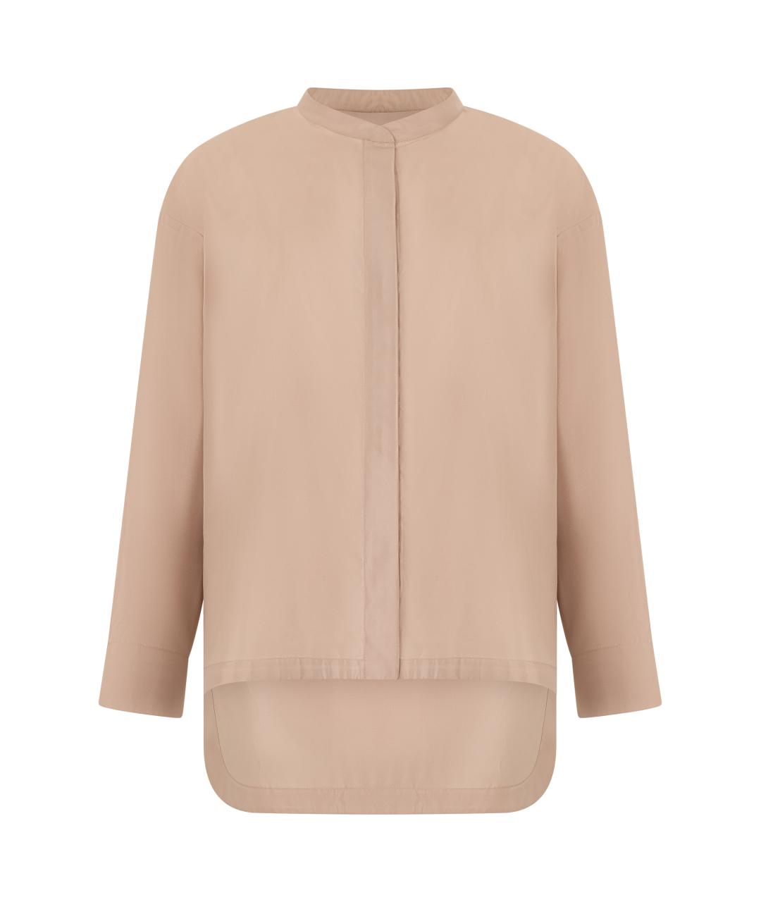 'S MAX MARA Бежевая рубашка, фото 3