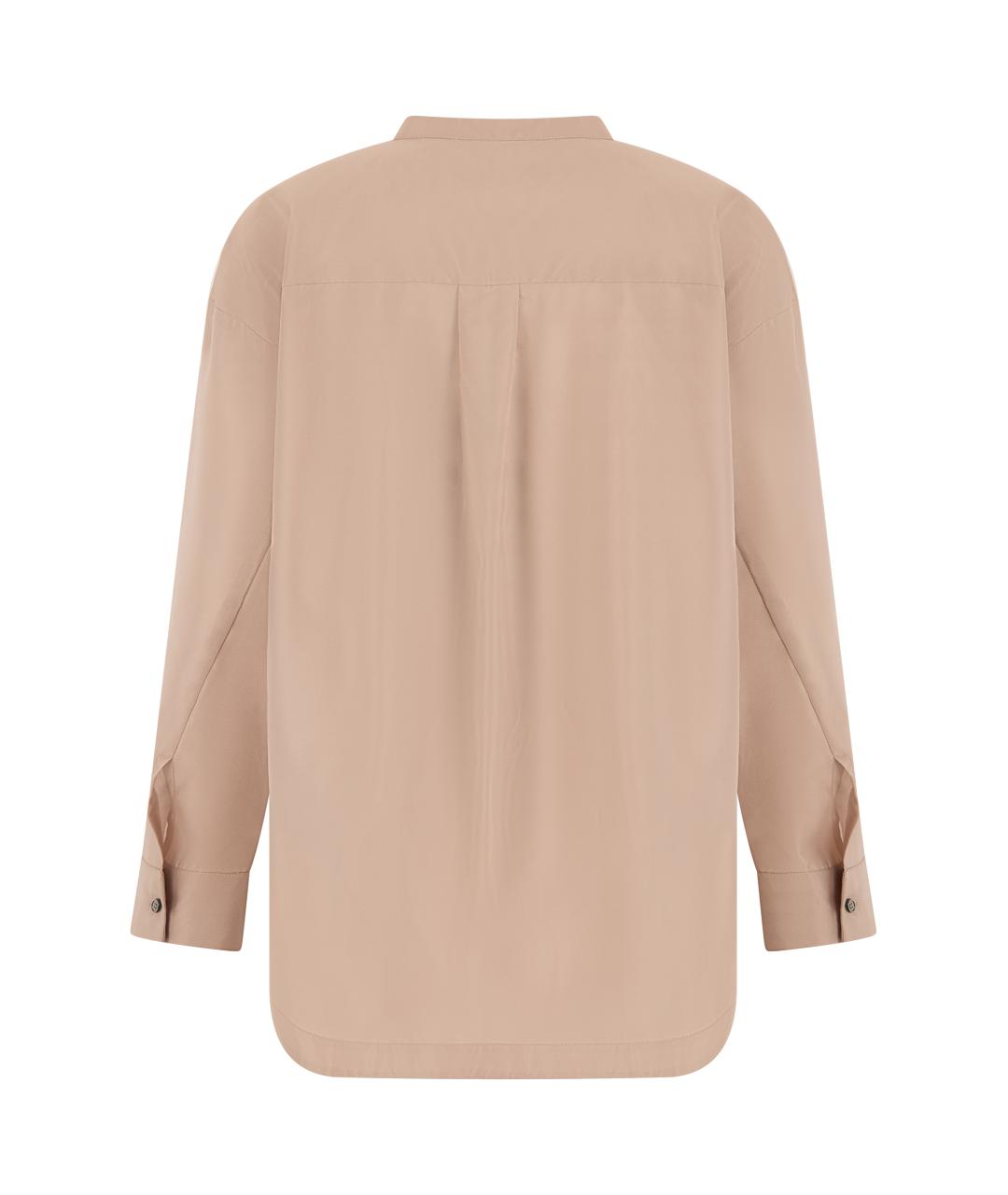 'S MAX MARA Бежевая рубашка, фото 2