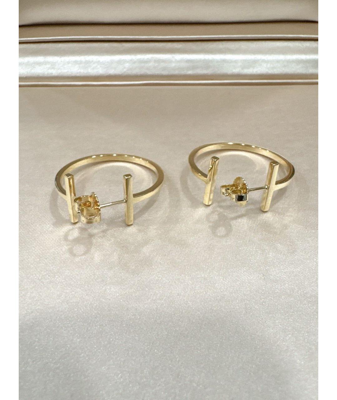 TIFFANY&CO Золотые серьги из желтого золота, фото 3